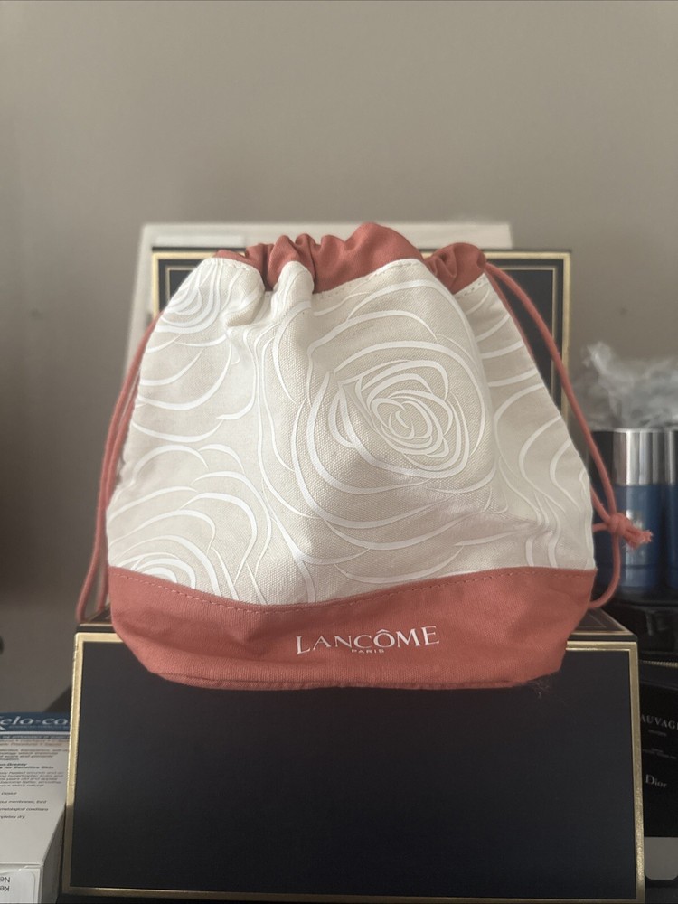 New version Lancome String Cosmetic Bag Makeup Bag Pouch 7*6*6