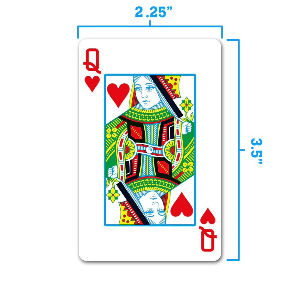 Copag WSOP 2023 Plastic Playing Cards Blue/Red Double Deck Set Regular Index