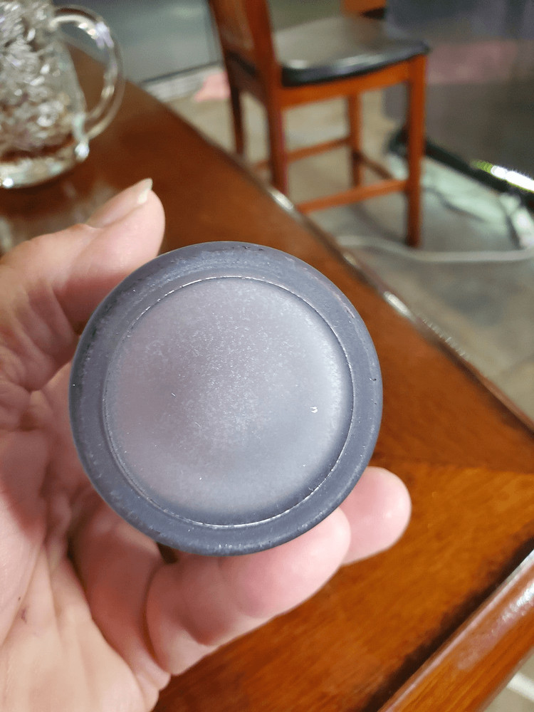 2 Cameo Votive Candle Holders