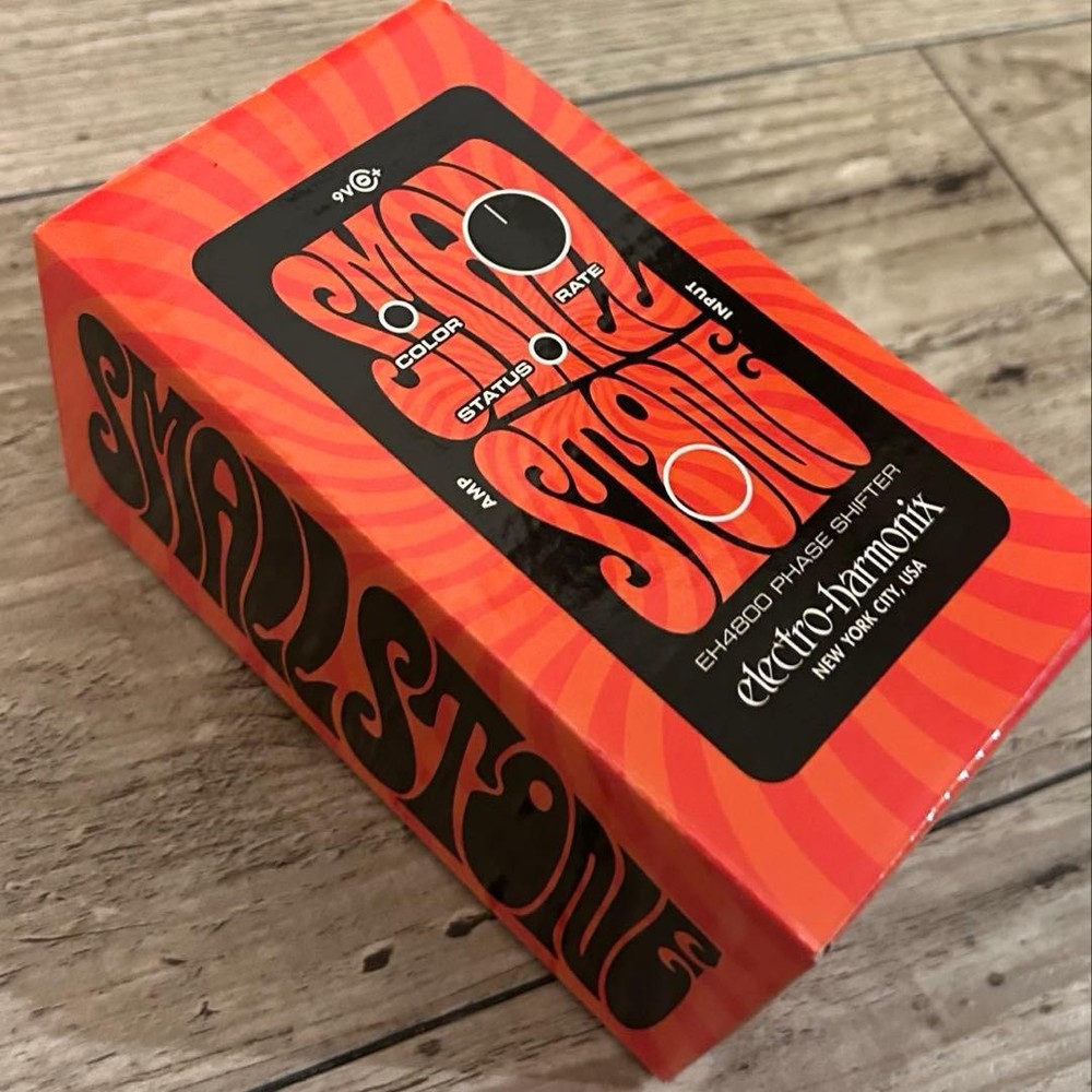 ELECTRO-HARMONIX SMALL STONE Phaser Effects Pedal Tested & Works 7806