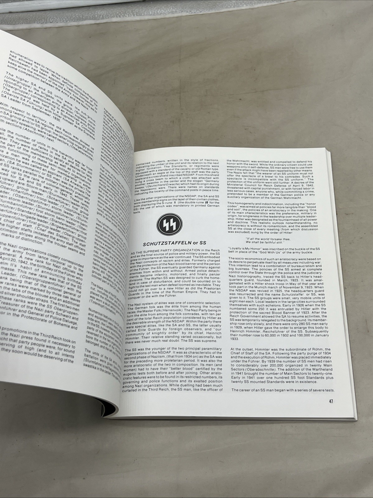 Nazi Para-Military Organizations And Their Badges Book Softcover (GG150