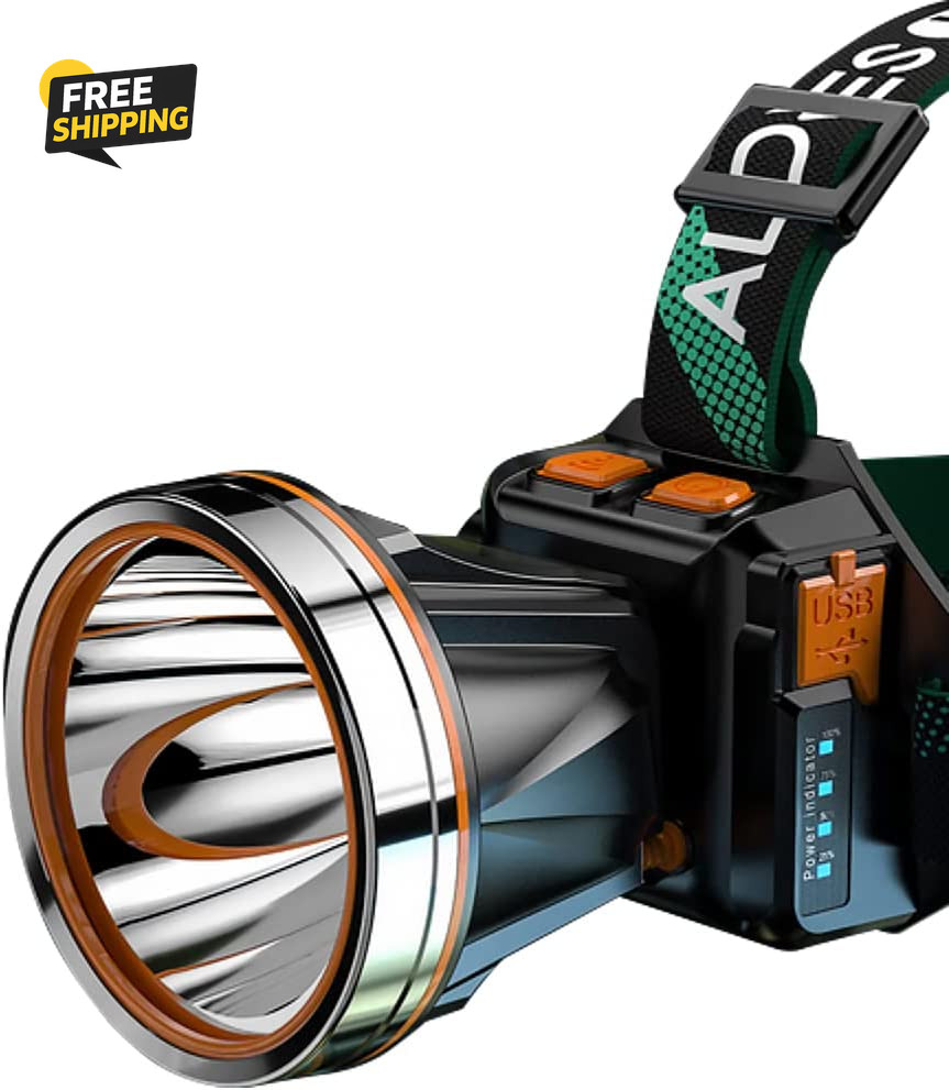 High Power LED Headlamp Super Bright Adult Motion Sensor Headlight