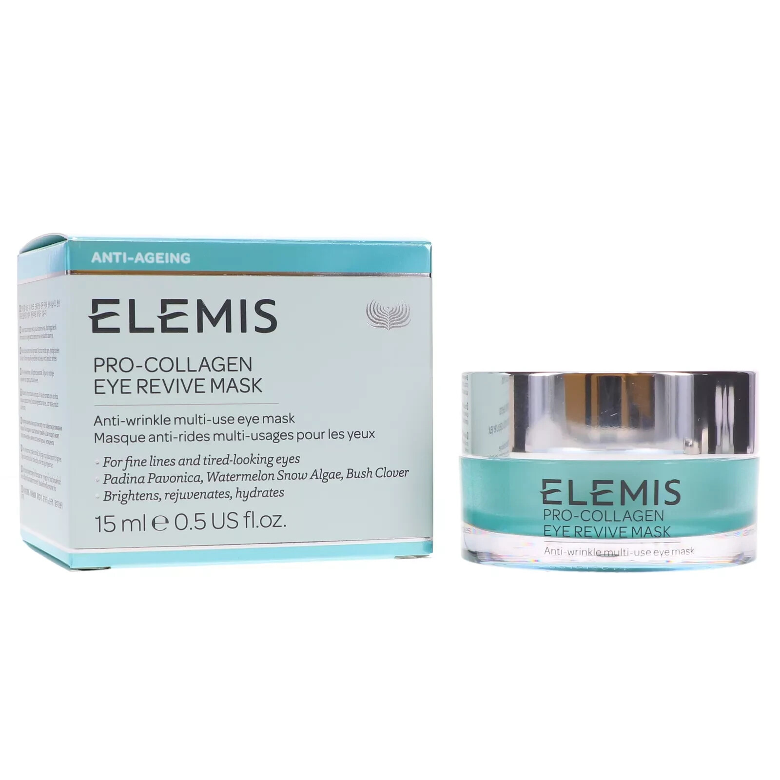 ELEMIS PRO COLLAGEN EYE REVIVE MASK 15ml 0.5oz EXP 2027 GENUINE NEW!!!