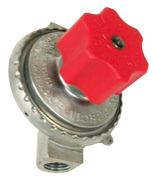 New Precimex 7003 Adjustable 0-10psi Propane Regulator LP LPG Gas Valve 1/4" NPT