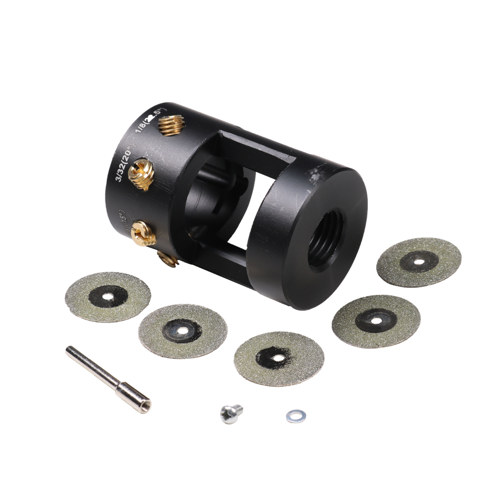 Tungsten Grinder Sharpener Multi-Angle Offsets Head Tool Fit For TIG Welding New