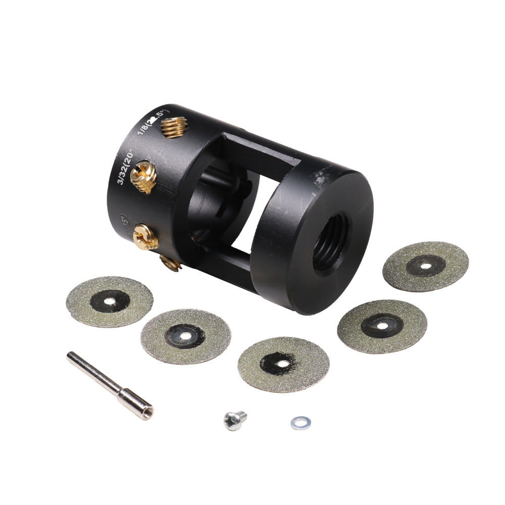 Tungsten Grinder Sharpener Multi-Angle Offsets Head Tool Fits TIG Welding New