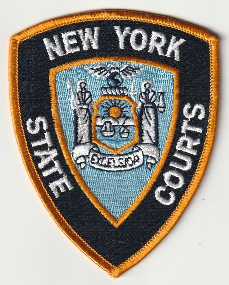 New York State Courts Patch - Version A!