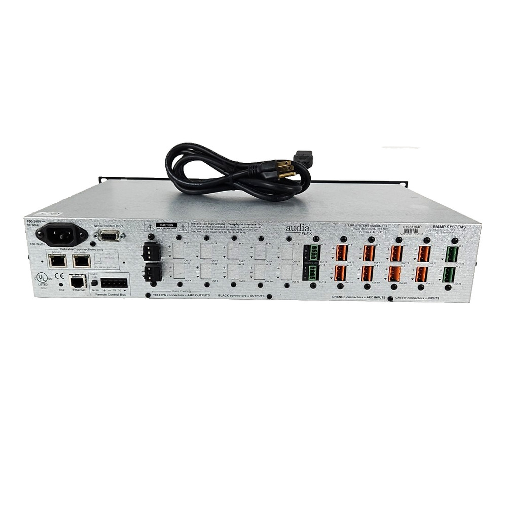 Audia Flex TI-2 - Biamp Systems Rack Mount Audio Power Amplifier
