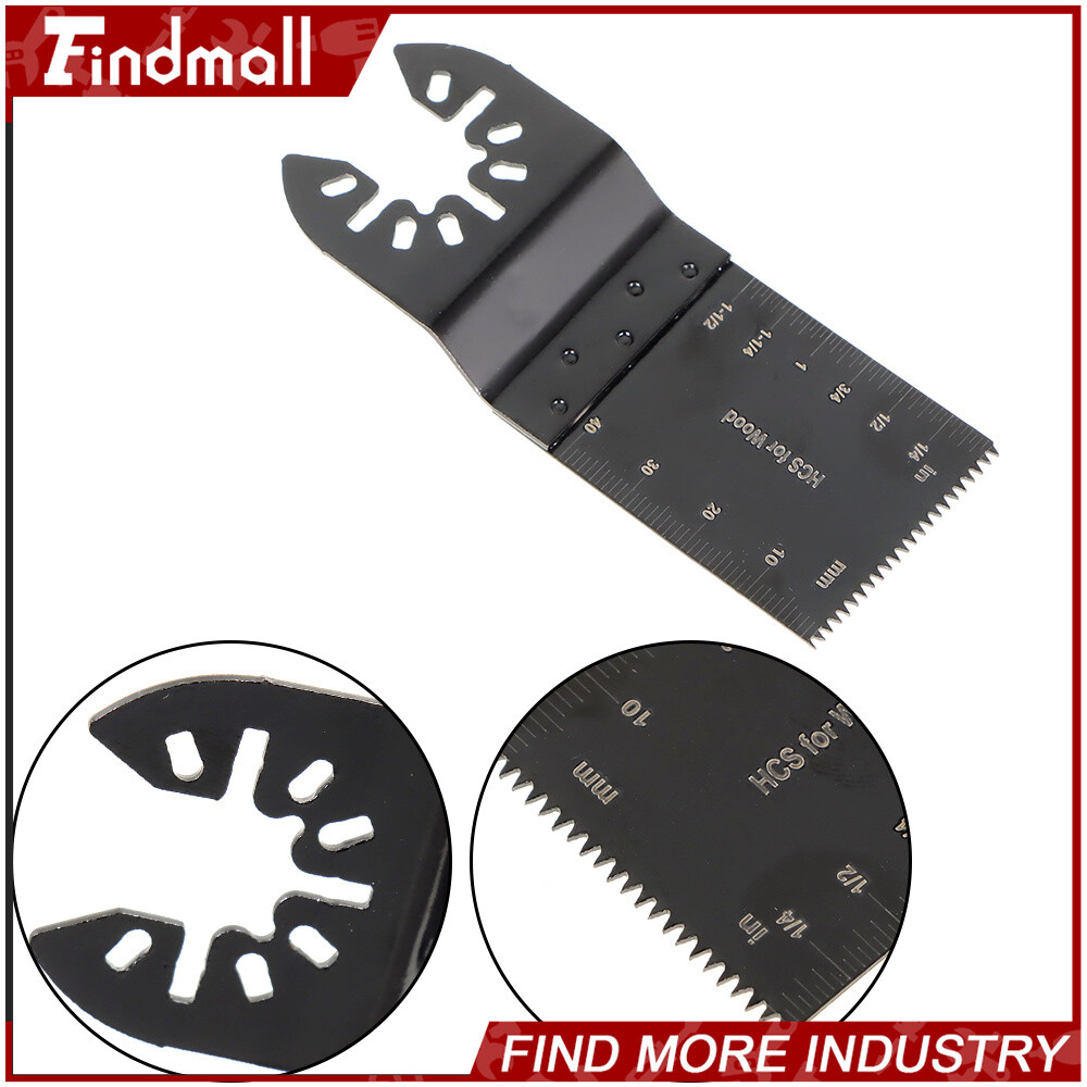 Findmall 100 Piece Quick Release Universal Oscillating Tool Saw Blades New