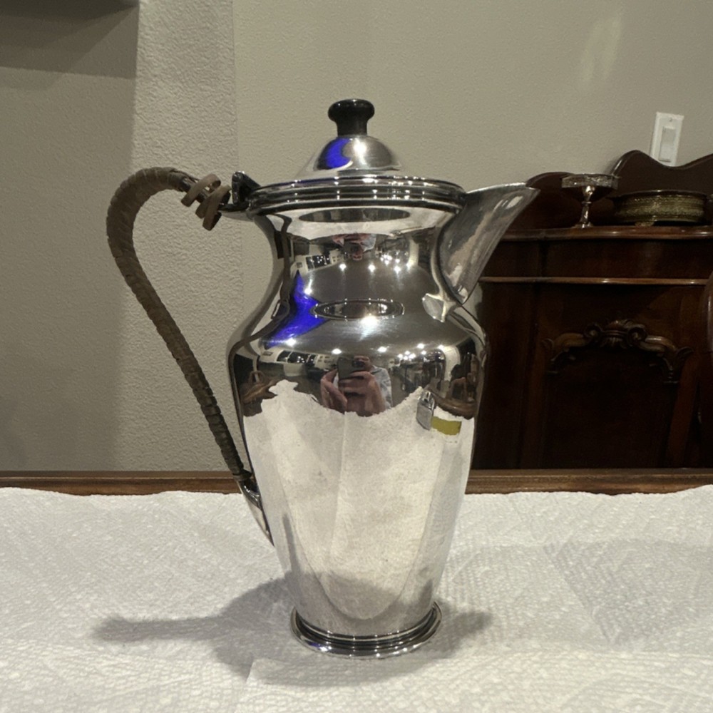 Benedict Proctor Canada E.P.B.- Vintage Cocktail/Pitcher with Wicker Handle