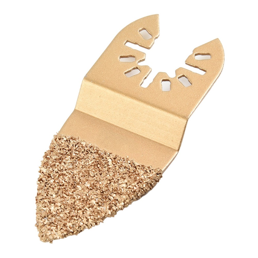 Oscillating Multitool Blades Designed to Handle Coarse Materials Easily