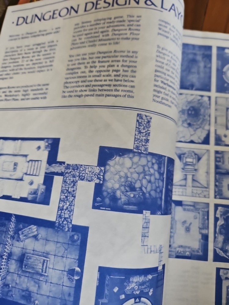 Dungeon Rooms Dungeon Floor Plans Set - Games Workshop