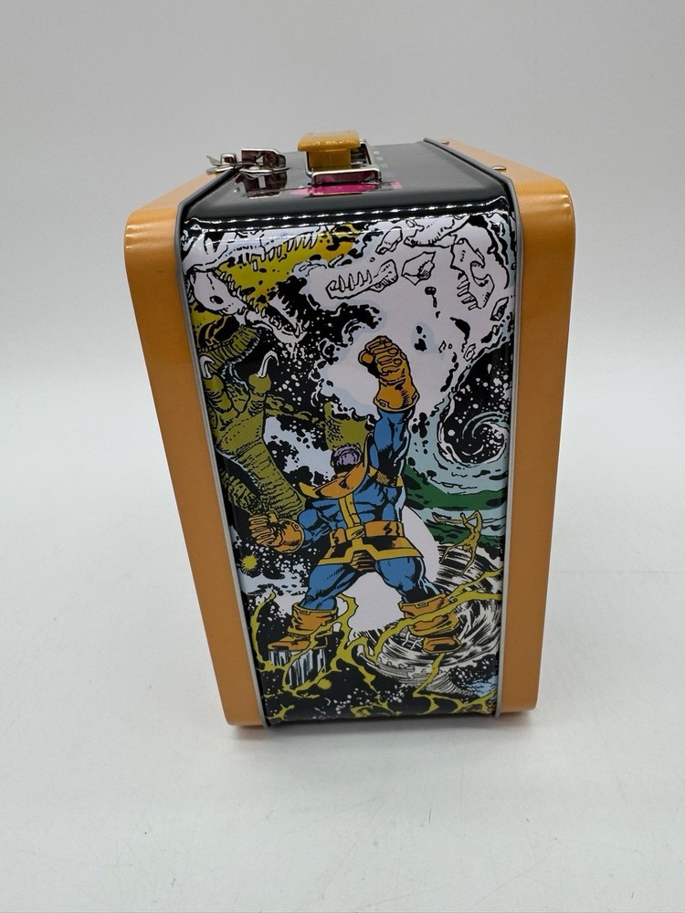 NEW Marvel Comic Infinity Gauntlet Lunch Box Thermos Exclusive 2,500 Made Limit!