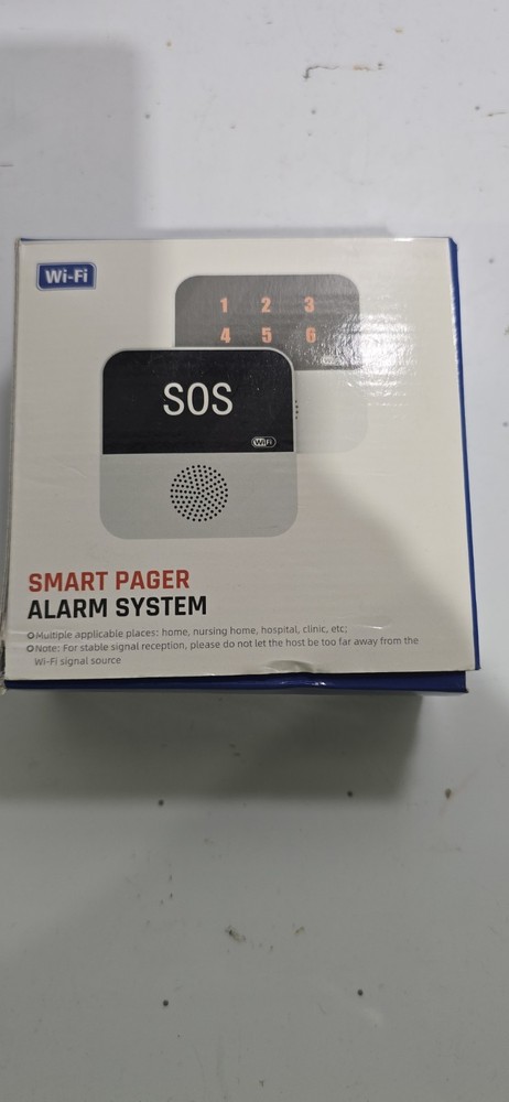 WiFi Smart Wireless Caregiver Pager SOS Call Button Alarm System for Elderly E1