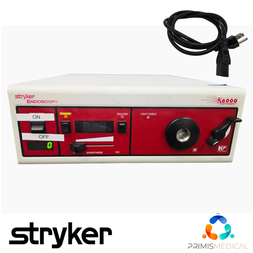 Stryker 220-185-000 X6000 Xenon Endoscopy Light Source