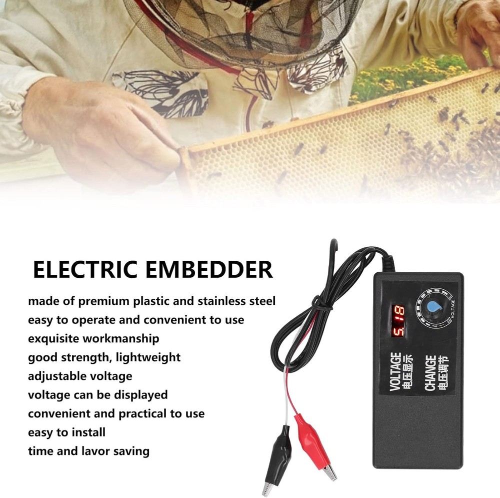 Electric Gear Wire Embedder, Beekeeping US Plug