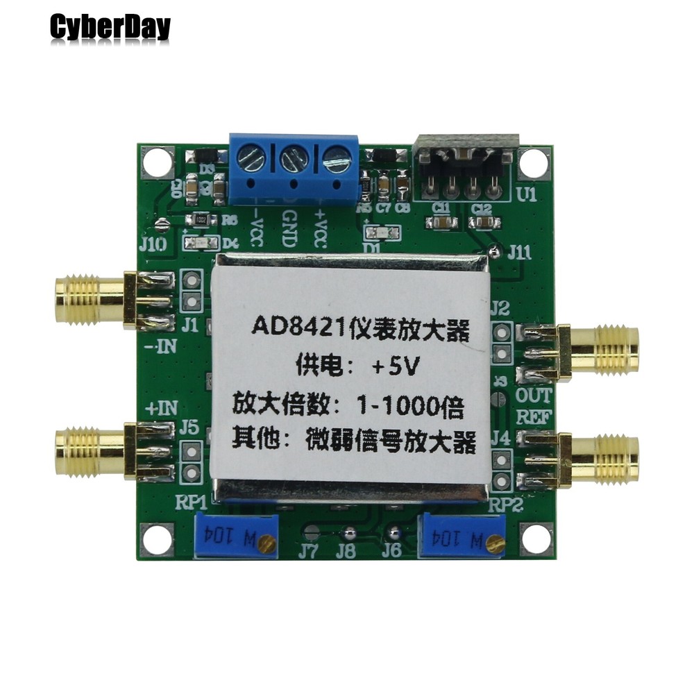 AD8421 Universal Instrumentation Amplifier Module Single Power Supply Mode New