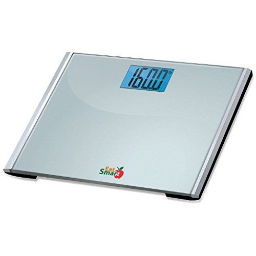 EatSmart, Precision Plus Digital Bathroom Scale w/ Ultra-Wide Platform, 440lb CA