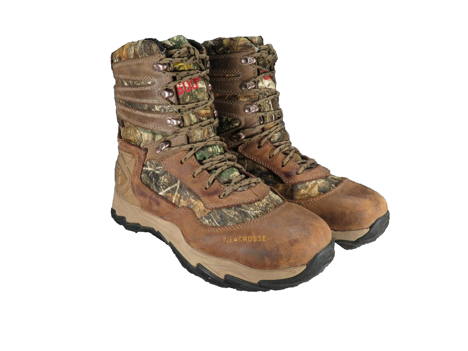 LACROSSE 8" Windrose RealTree Edge 600G Hunting Boots 513364 Women's Size 10