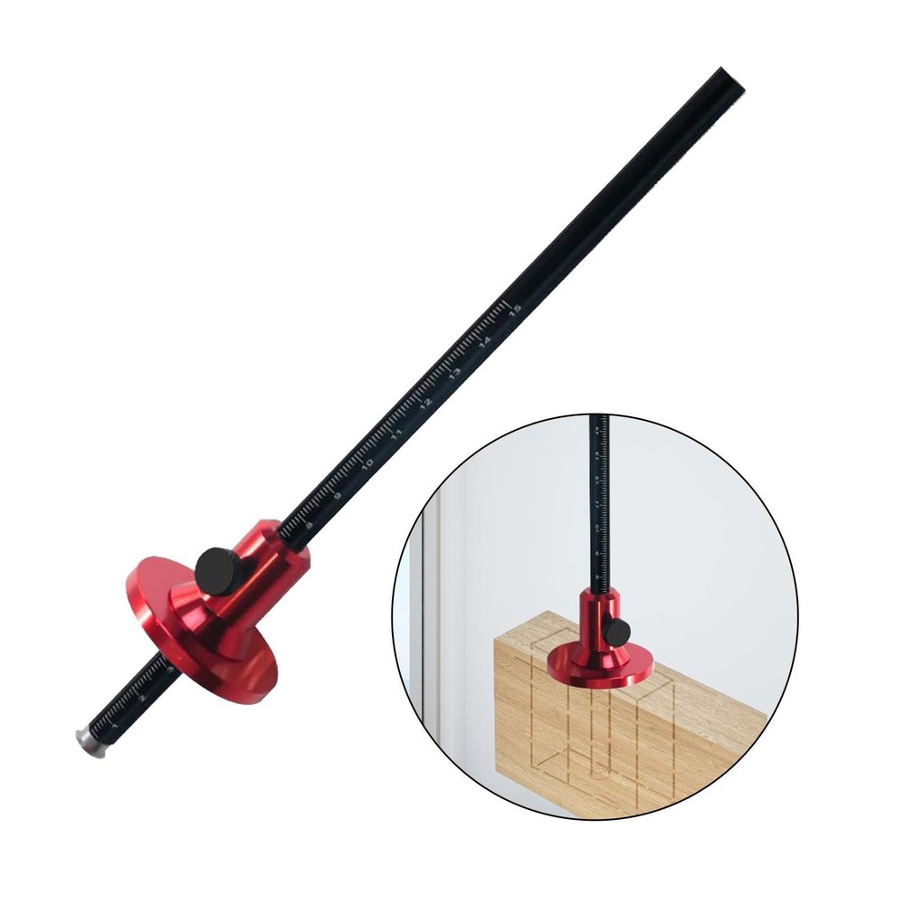 Wheel Marking Gauge Scriber Quick Measurement Solid Accurate Metal Carpentry