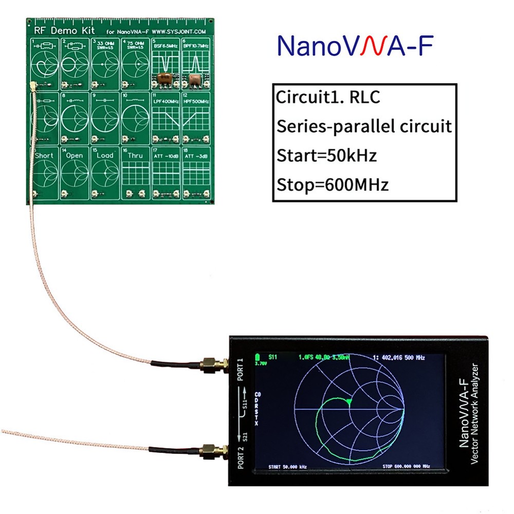 Radio Frequency RF Tester PCB Board Vector Network Analyzer Tool For Nano VNA-F