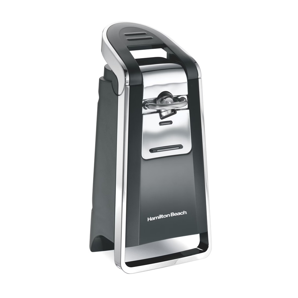 Smooth Edge Automatic Electric Can Opener, Black & Stainless