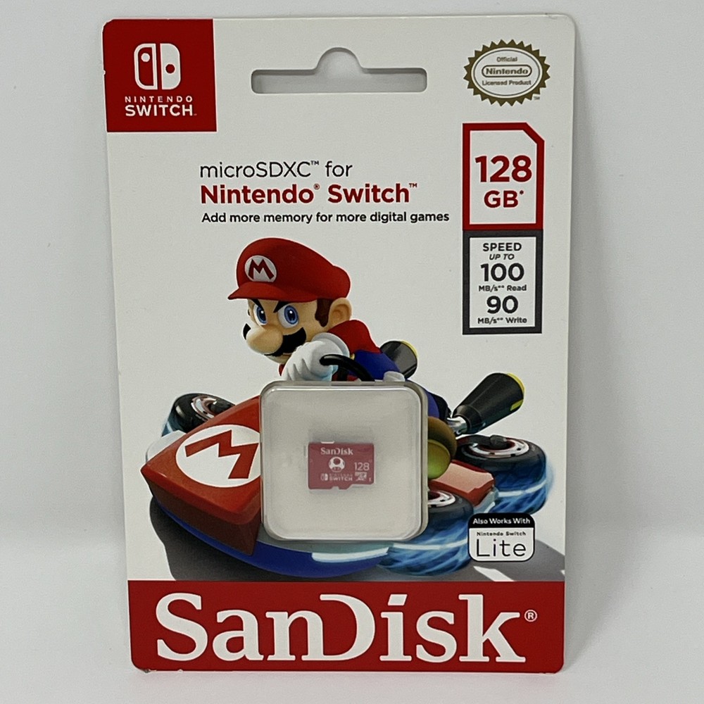 SanDisk 128GB Class 10 microSDXC Memory Card
