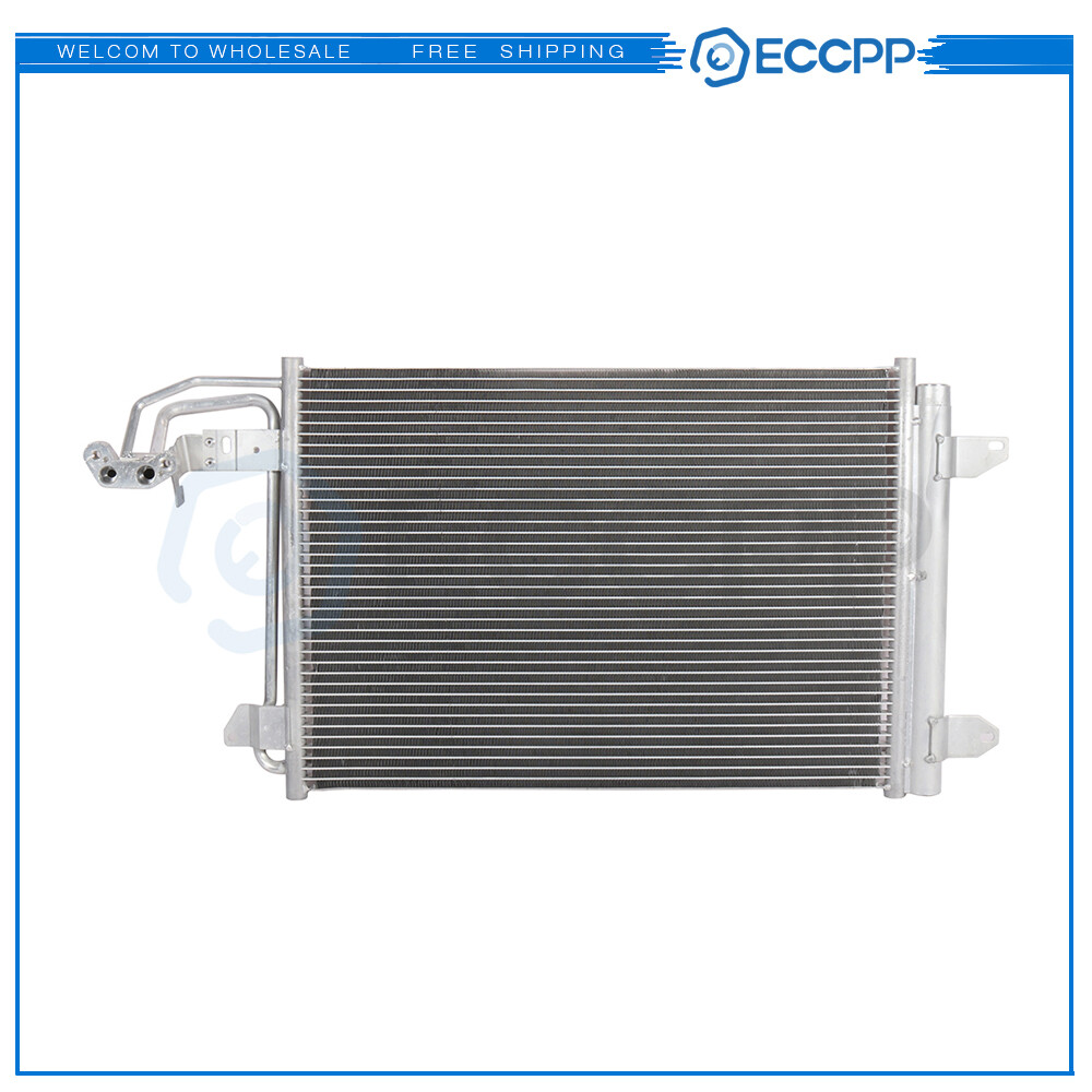 Aluminum AC Condenser for 2010 2011-2014 Volkswagen Golf  AC3255 Repalcement