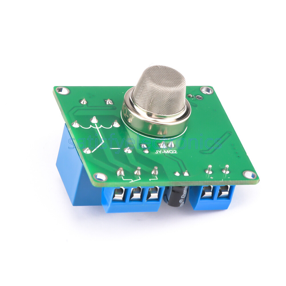 MQ-2 Smoke Sensor Module Smoking Detector Alarm Relay Switch Controller 12V 24V