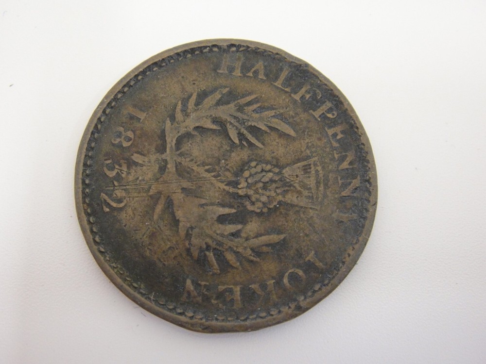 Nova Scotia 1832 Half Penny Token