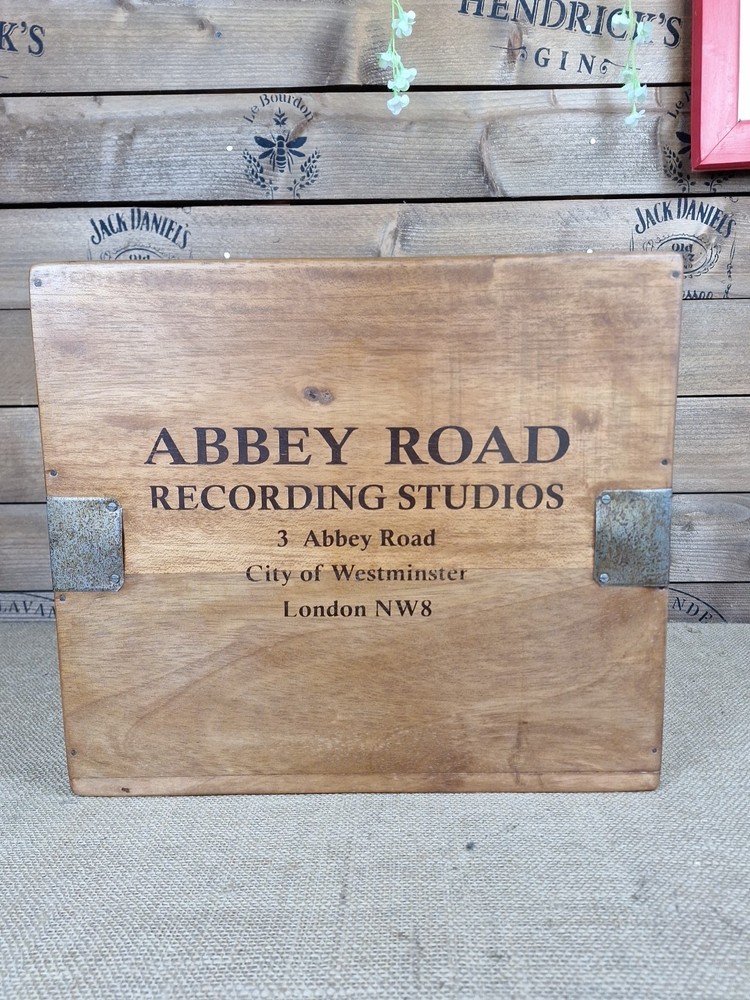 Decorative 7" Abbey Road Record Boxes.