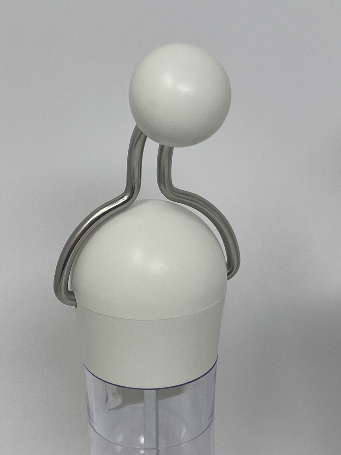 Kochblume Salt/Pepper/Spice Ratchet Grinders Adjustable, White, Set Of 2