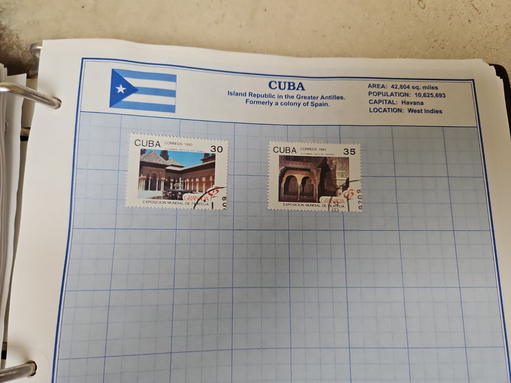 1998 The Kenmore World Album For Stamp Collectors