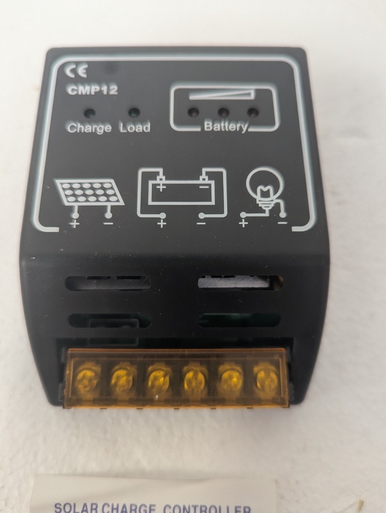 Solar Charge Controller  - 12 Volts 10 Amp  Solar Controller -CMP12