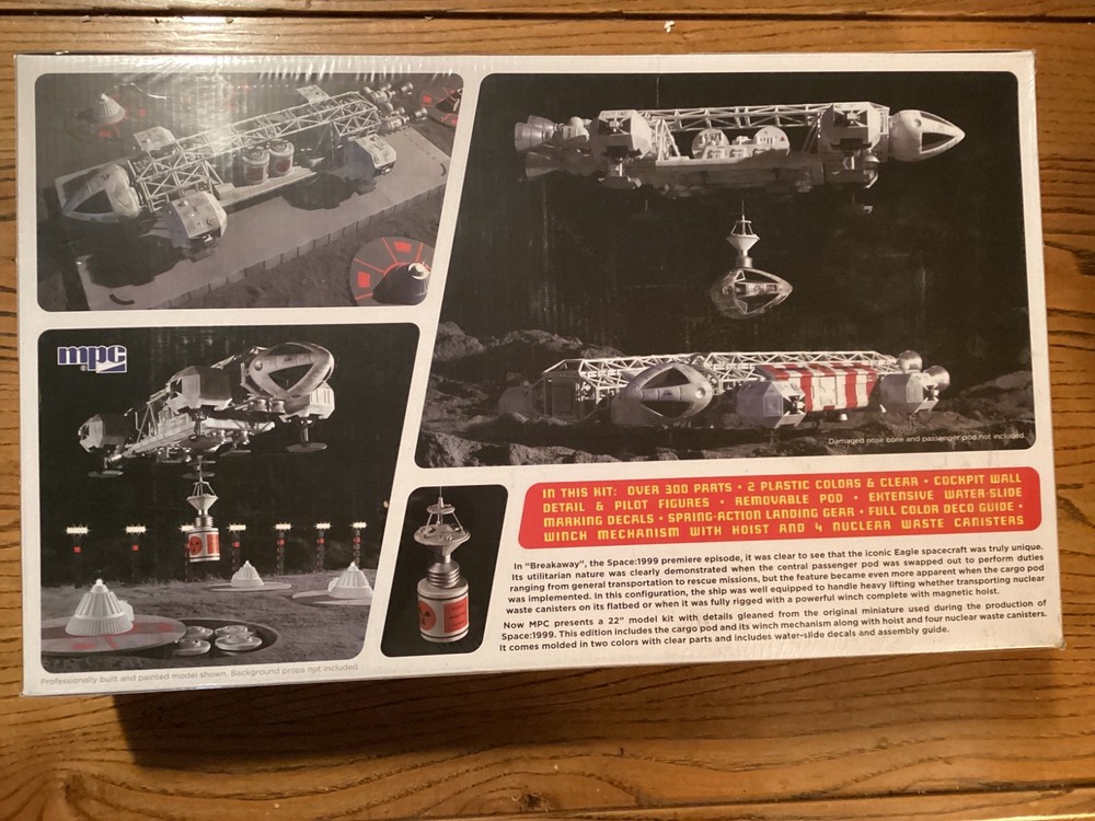 MPC 1:48 Space 1999 Eagle with Cargo Pod Plastic Model Kit MPC990 SEALED