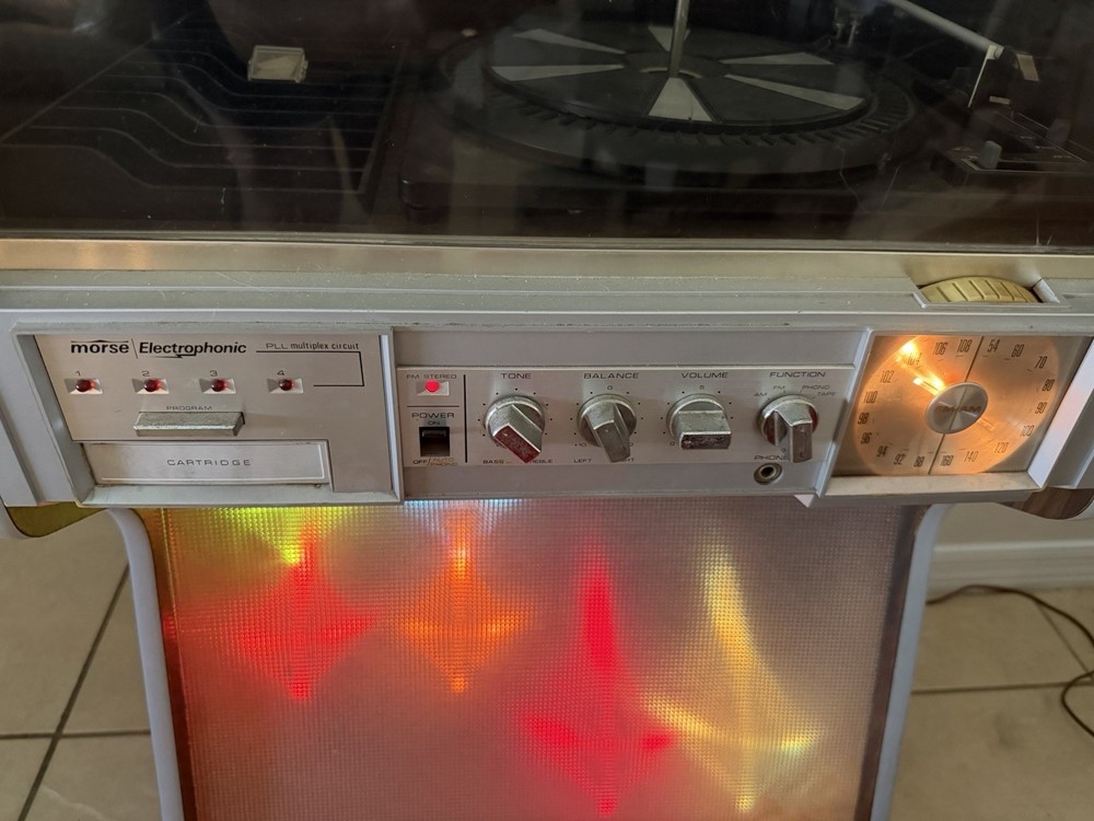 Morse Electrophonic Disco stereo 1970s