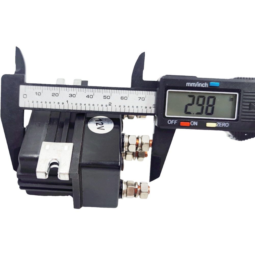 For Battery Powered 12V 500A Winch Solenoid Relay Controller Contactor 15000LB