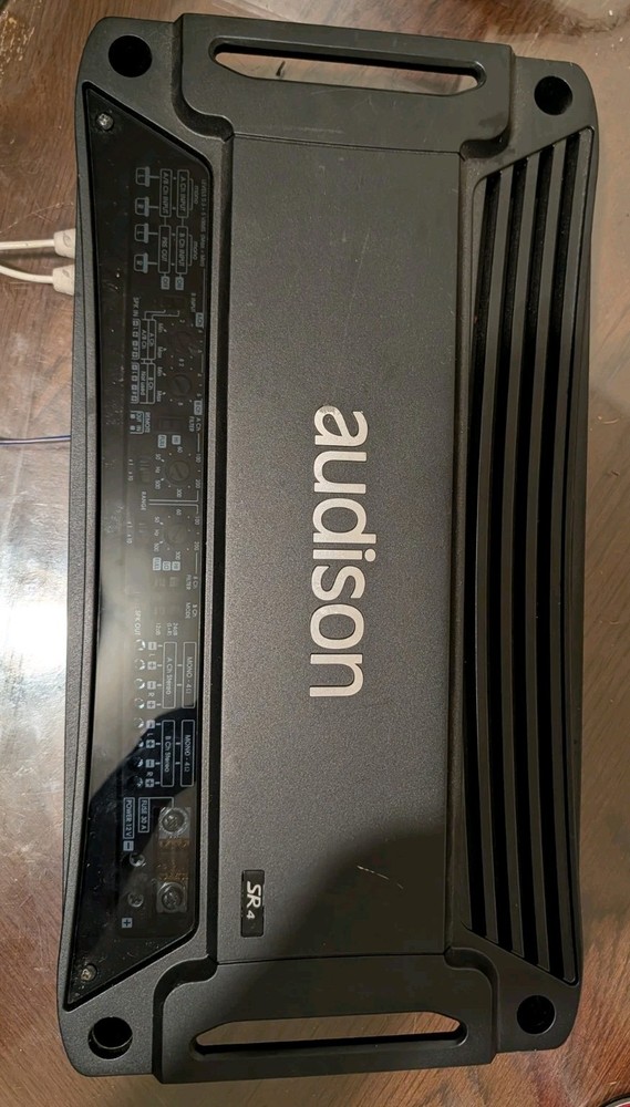SR4 - Audison 4-Channel 360W Power Car Amplifier with CrossoverTested 🆓 Ship