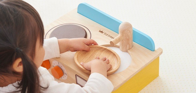 Pretend Play Frying Pan & Stove Kitchen Set