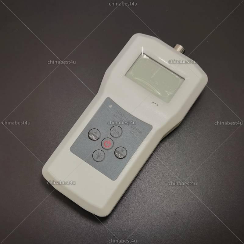 Textile Moisture Meter Tester Analyzer For Clothes Wool Yarm Moisture Measuring