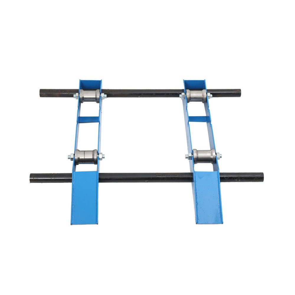 Portable Cable Drum Roller Reel Dispenser Stand for Industrial Wire Axle