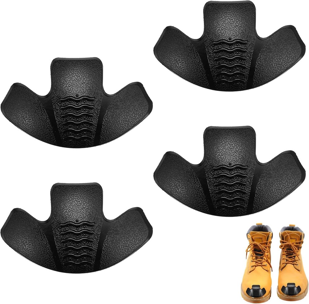 Bencailor Boot Toe Protectors Guards Work Protector Cover Black