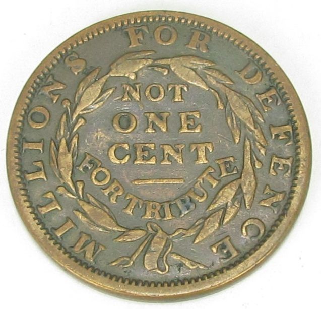 Hard Times Token Not One Cent, HT 48, Fine, #325