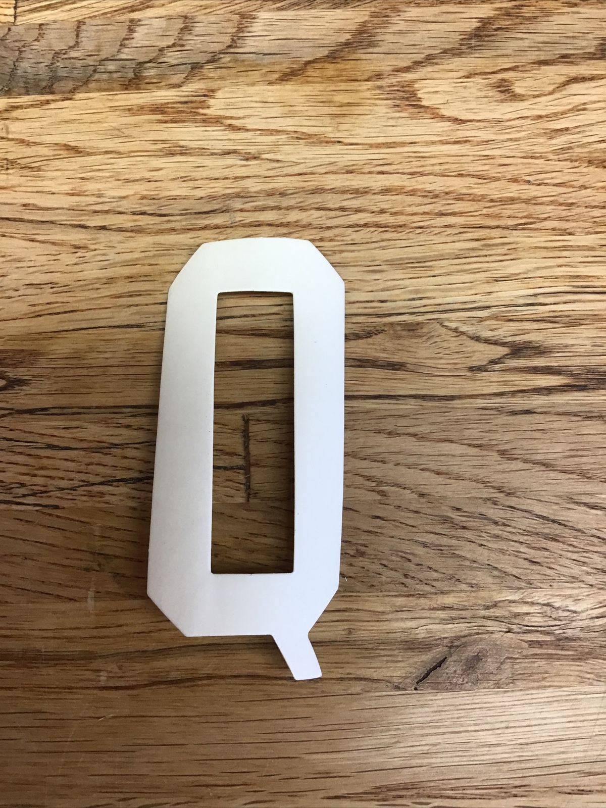 Firefighter / EMT Turnout Coat Reflective Iron-On Letter  “Q” Lime Green D-6