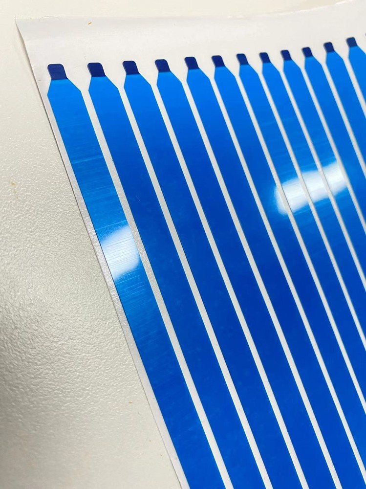 Pull tabs stretch release adhesive strips for LCD screen with tabs - Set of 4