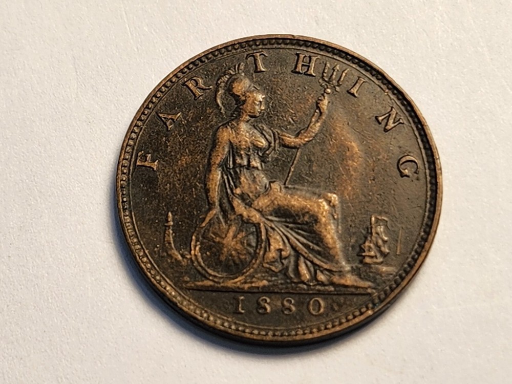 1886 Great Britain Farthing 1157