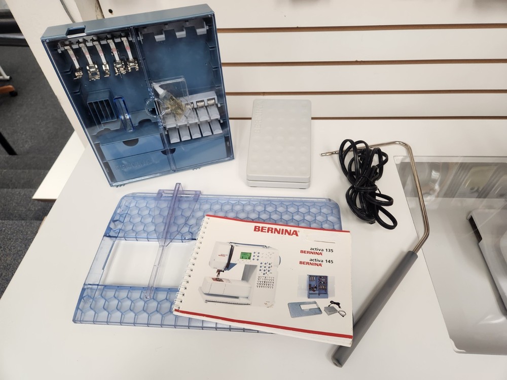 Bernina Activa 145 Computerized Sewing Machine, Fully Serviced, + Accessories