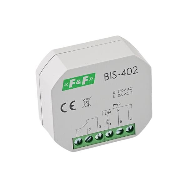 Relay: bistable, pulse, 10A, 230VAC, SPDT