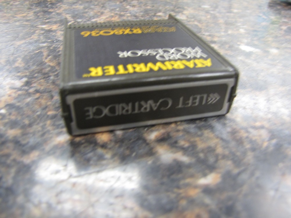 Atari AtariWriter Word Processor Cartridge 1982 RX8036 -WORKING! -NB13