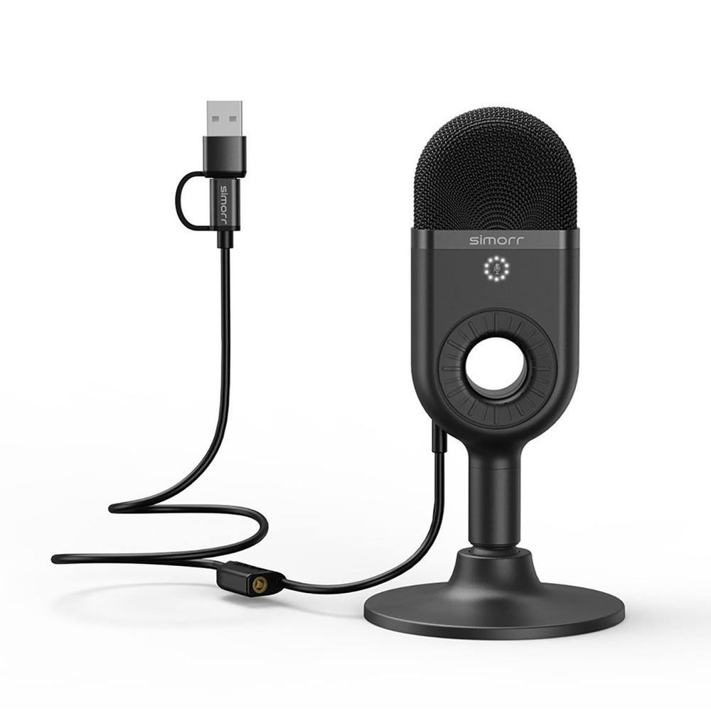 SmallRig simorr Wave U1 USB Condenser Microphone (Black)